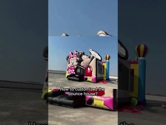 раздувной дом прыжка