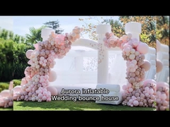 Надувный свадебный дом