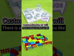 Наружное оборудование для мягкой игры Малыши Мягкая игровая установка Пена Дешевая игровая площадка в помещении