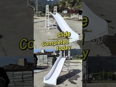 Специализированная волнистая горка на открытом воздухе для детей Пластиковая популярная горка безопасности Мягкая горка для игры