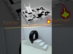 Устройства для мягкой игры с двойными слайдами черно-белый набор для детей для аренды