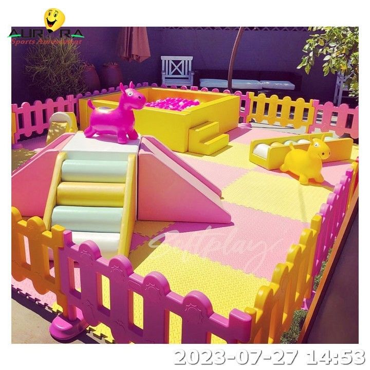 Фабричная цена Soft Play Merry Go Round для детей