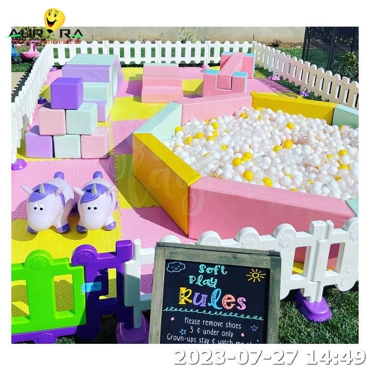 Фабричная цена Soft Play Merry Go Round для детей